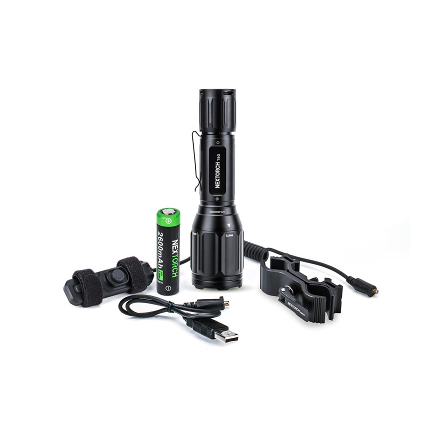 NexTorch T5G V 2.0 Dual-Light Hunting Set Black Ficklampor OneSize