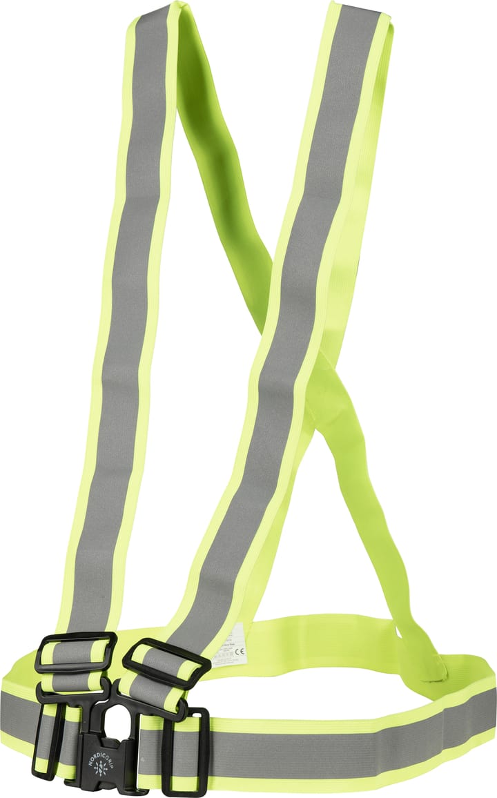 Nordic Grip Reflective Belt Yellow Nordic Grip