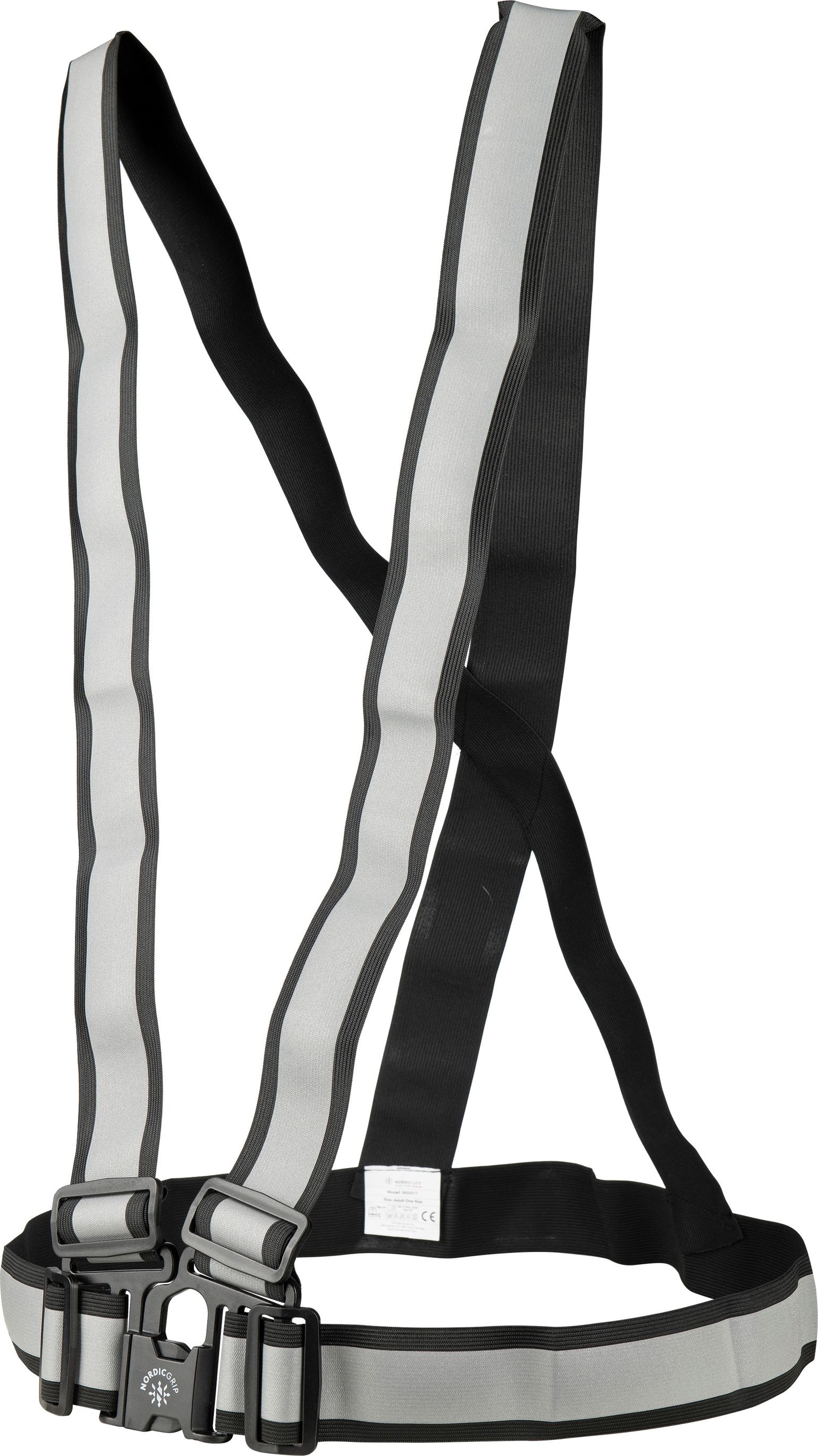 Nordic Grip Reflective Belt Black