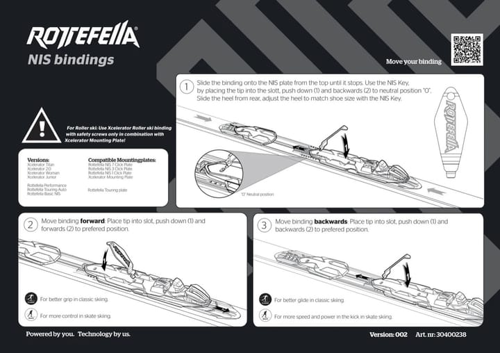 Robito Turskøyte For Nis, Nnn Og Bc Binding Rød Robito Turskøyte For Nis, Nnn Og Bc Binding Rød