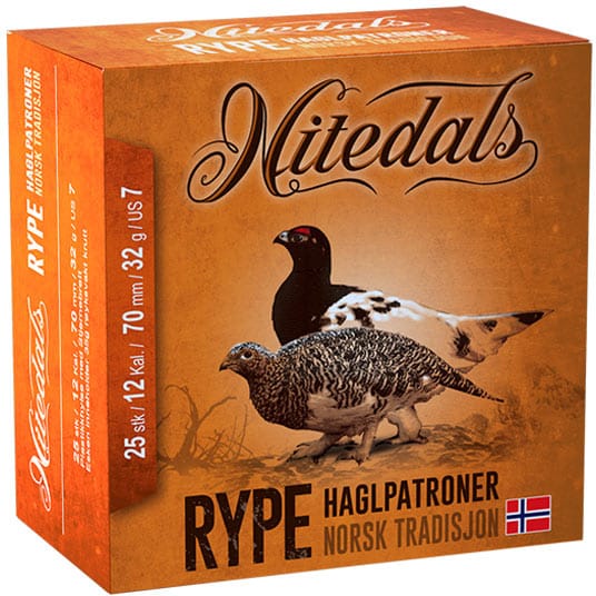 Nitedals Nitedals Rype 12/70 Us7 32 G Blypatron Spesielt Egnet Til Rypejakt Nitedals Nitedals Nitedals Rype 12/70 Us7 32 G Blypatron Spesielt Egnet Til Rypejakt Nitedals