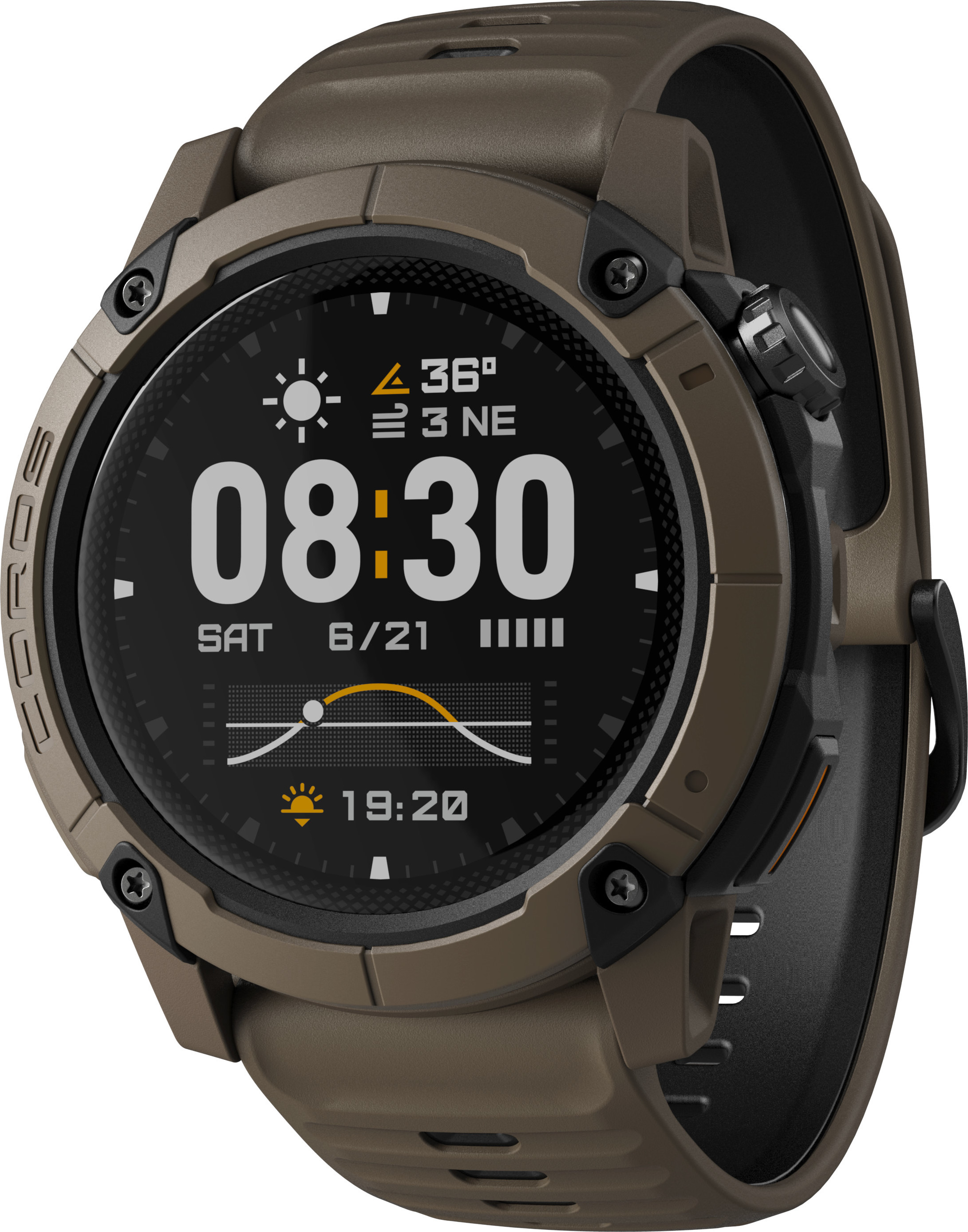 COROS Nomad GPS Adventure Watch Brown