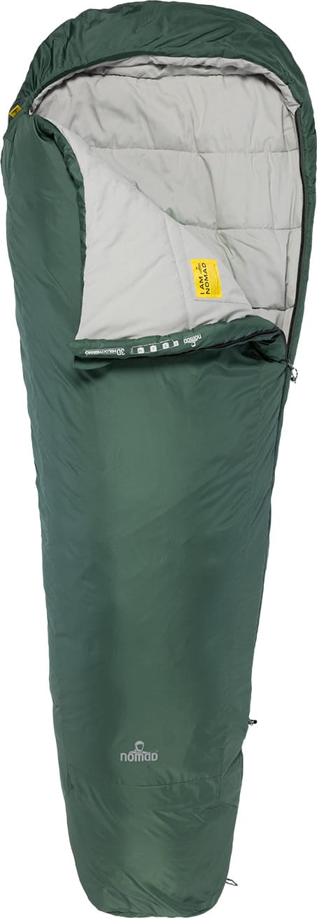 Nomad Inca Premium 1000 Sleeping Bag Trekking Green Nomad