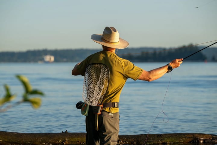 Fishpond Nomad Yampa Hand Net Brown Trout Fishpond