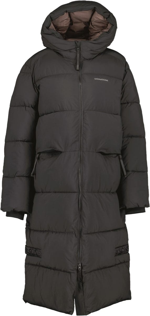Didriksons Women's Nomi Parka Long Black Didriksons Didriksons Women's Nomi Parka Long Black Didriksons