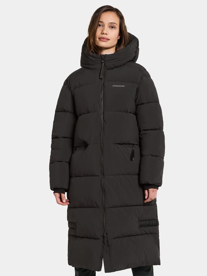 Didriksons Women's Nomi Parka Long Black Didriksons Didriksons Women's Nomi Parka Long Black Didriksons
