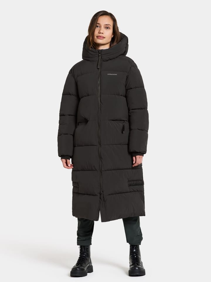 Didriksons Women's Nomi Parka Long Black Didriksons Didriksons Women's Nomi Parka Long Black Didriksons