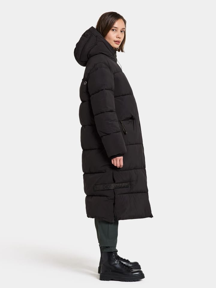 Didriksons Women's Nomi Parka Long Black Didriksons Didriksons Women's Nomi Parka Long Black Didriksons