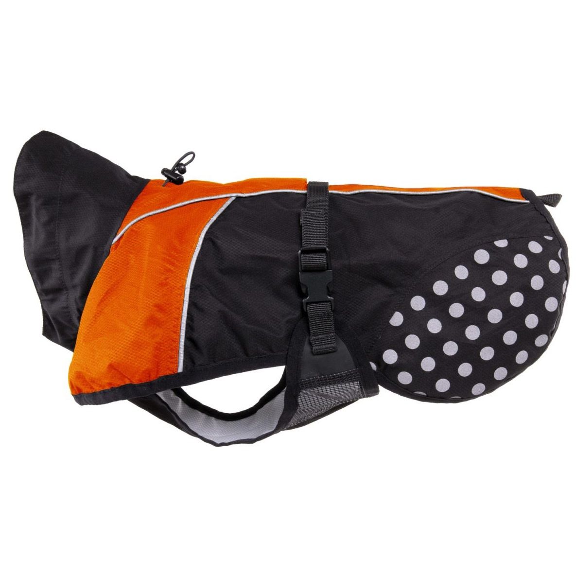 Non-stop Dogwear Beta Pro Raincoat  Black/Orange
