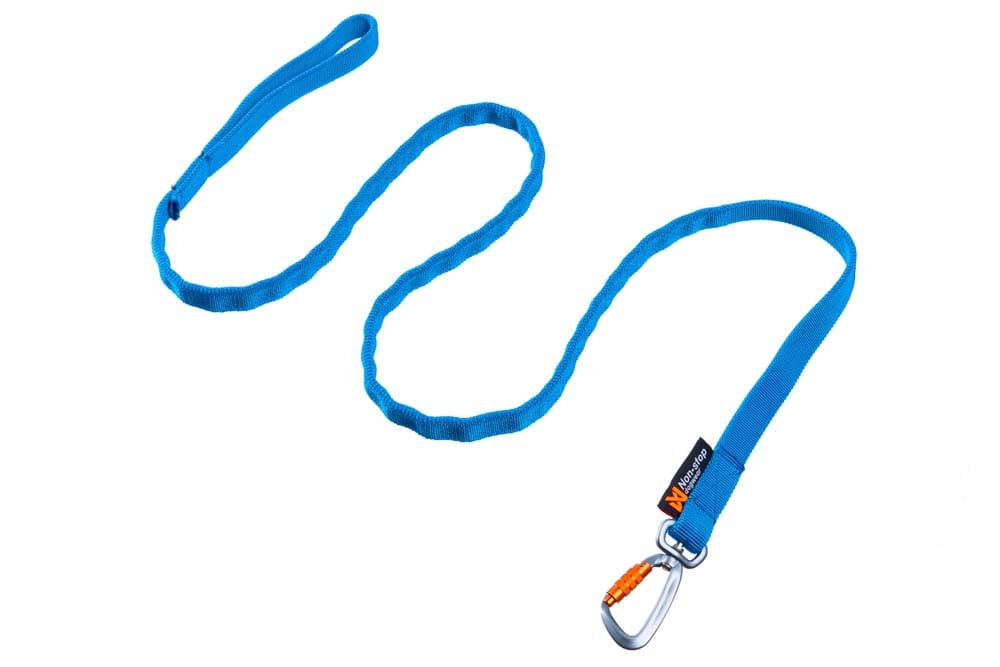 Non-stop Dogwear Bungee Leash 2.8m Blue