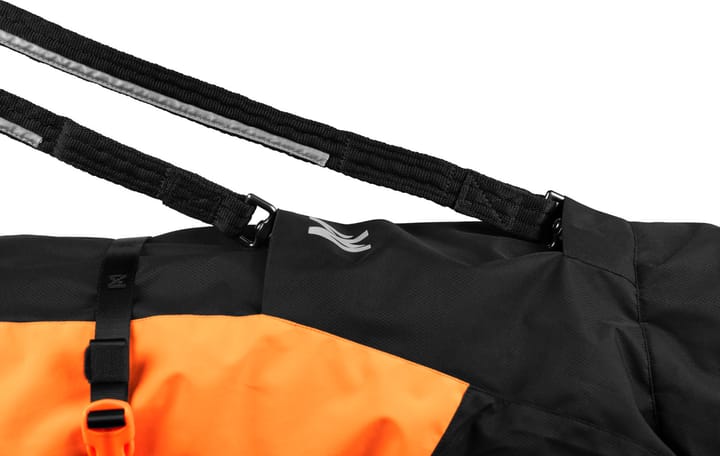 Non-stop Dogwear Glacier Dog Jacket 2.0 - Small Sizes Black/Orange Non-stop Dogwear