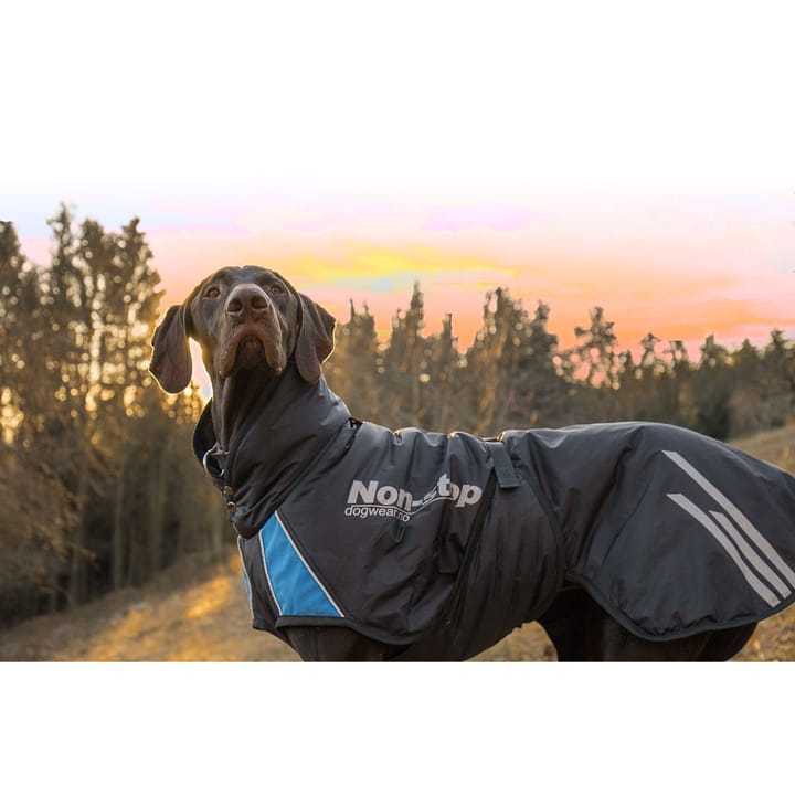 Non-stop Dogwear Pro Warm Jacket Black/Blue Non-stop Dogwear