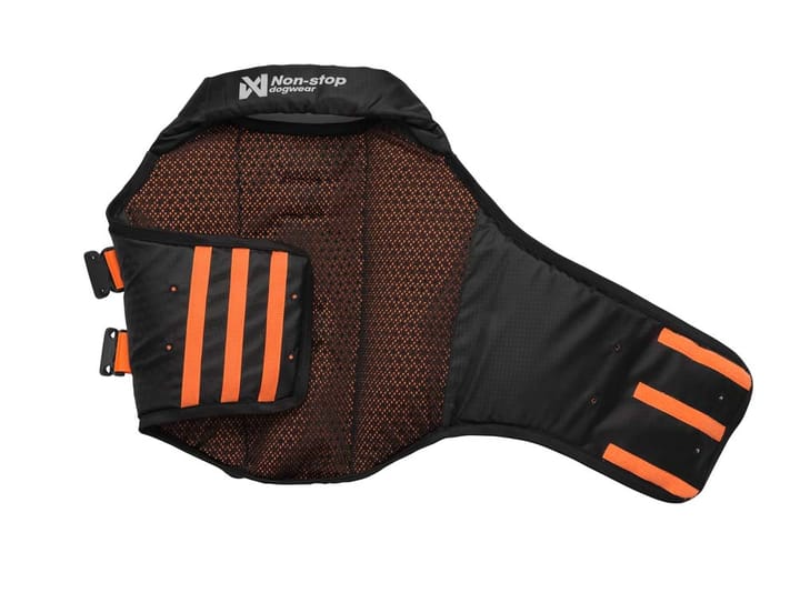 Non-stop Dogwear Protector Life Jacket Size 2-4 Black/Orange Non-stop Dogwear