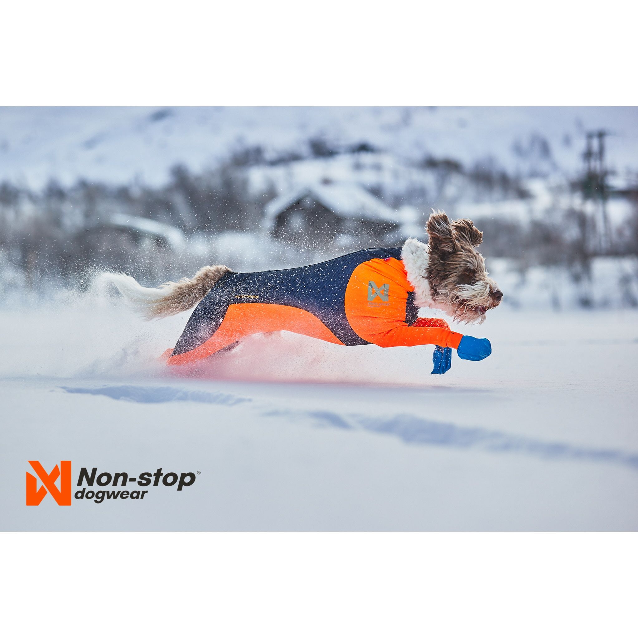 Non-stop Dogwear Protector Snow Female Orange/Black Buy Non