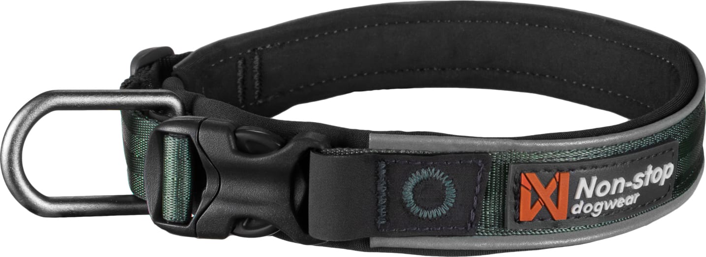 Non-stop Dogwear Roam Collar Green