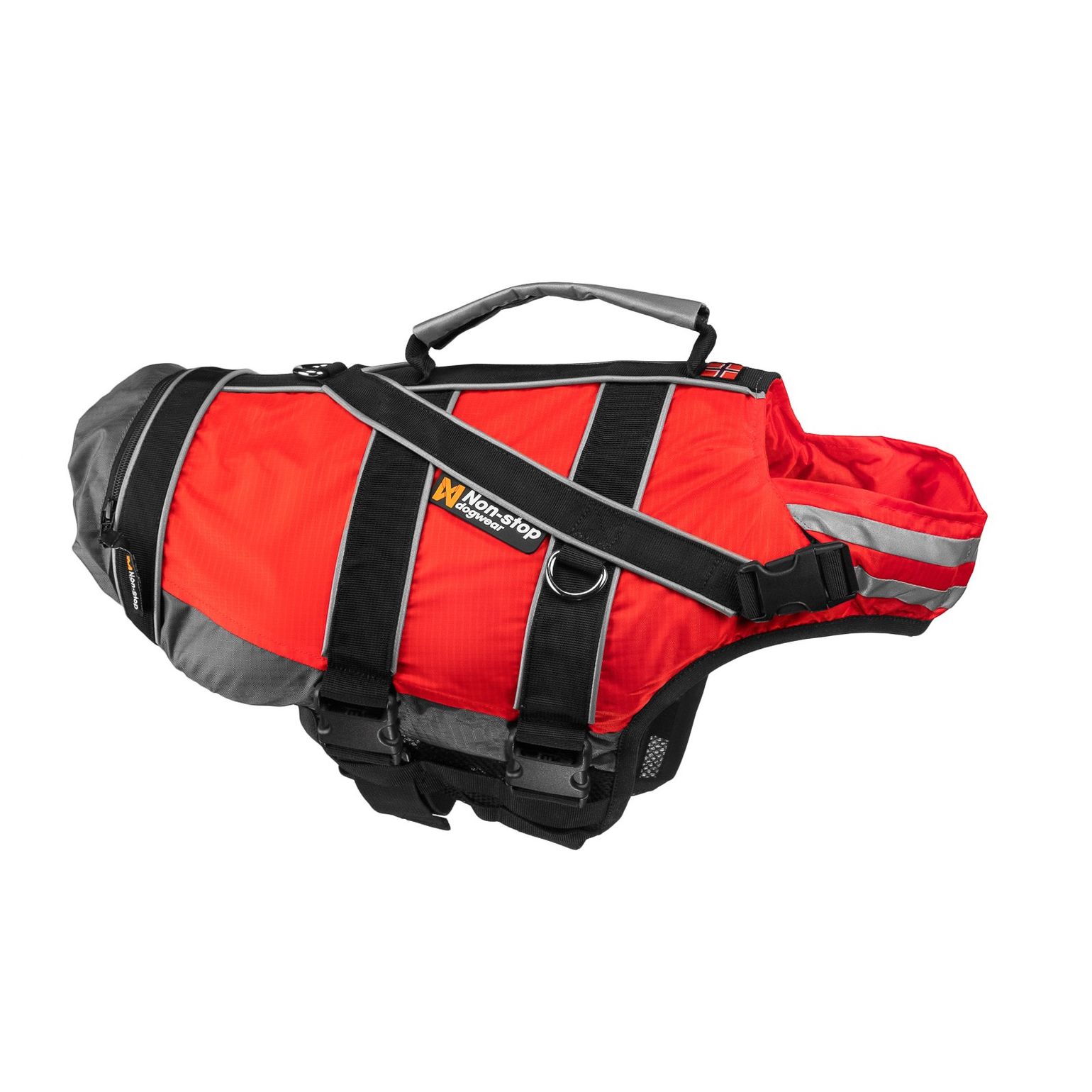 Non-stop Dogwear Safe Life Vest Red