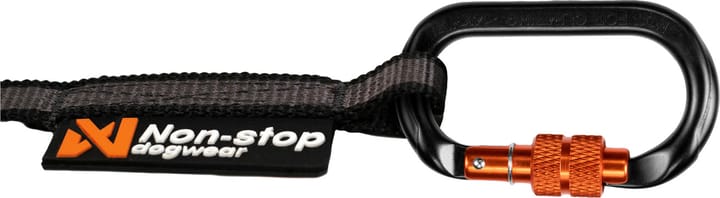 Non-stop Dogwear Touring Bungee Leash 2.8m/13mm, Screw-Lock Grey Non-stop Dogwear