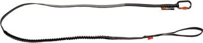 Non-stop Dogwear Touring Bungee Leash 2.8m/13mm, Screw-Lock Grey Non-stop Dogwear