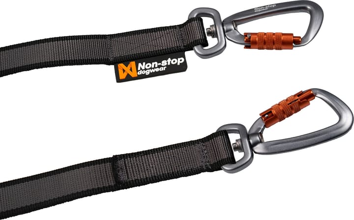 Non-stop Dogwear Touring Double, Wide Screw-Lock Grey Non-stop Dogwear