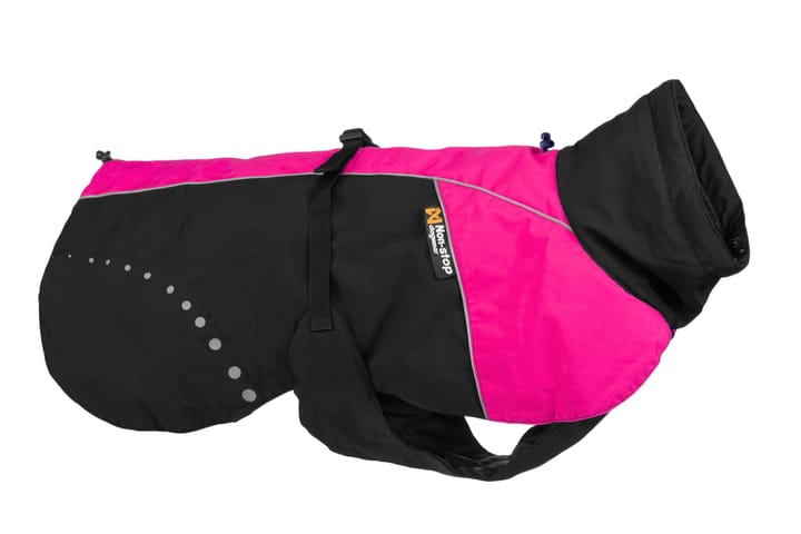 Non-Stop Dogwear Pro Alpha Warm Jacket, Black/Pink Non-stop Dogwear