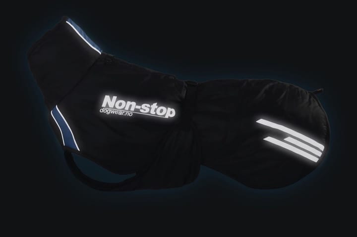 Non-stop Dogwear Pro Warm Jacket Black/Blue Non-stop Dogwear