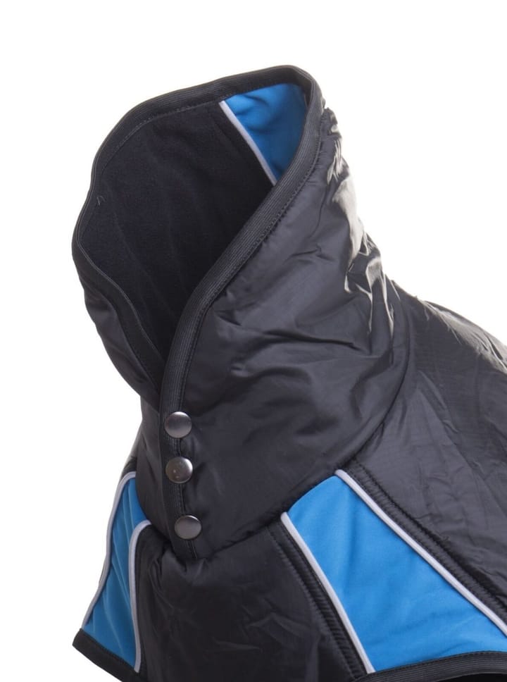 Non-Stop Dogwear Pro Warm Jacket Black/Blue Non-stop Dogwear
