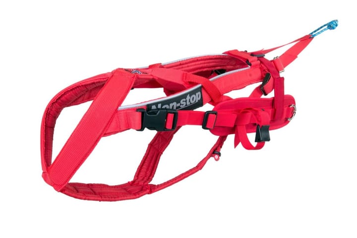 Non-Stop Dogwear Combined Harness Red Non-stop Dogwear