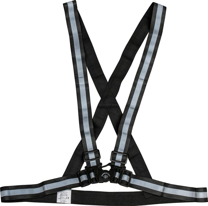 Nordic Grip Reflective Adult Cross Belt Black Nordic Grip