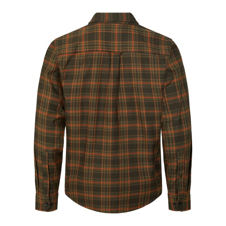 Nordic Hawk Johannishus LS Flannel Shirt Men Raven Nordic Hawk