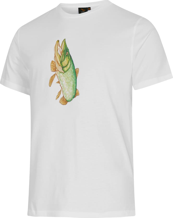 Men's Pike Tee White Nordic Hawk