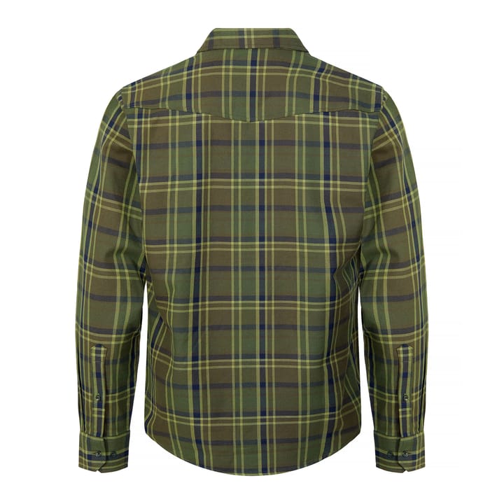 Nordic Hawk Vartorp LS Flannel Shirt Men Deep Depths Nordic Hawk