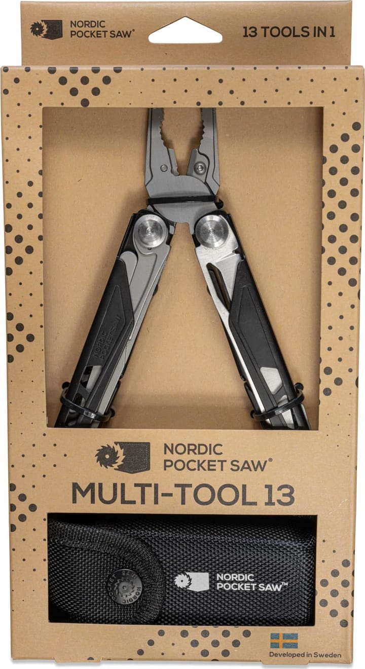 Nordic Pocket Saw Multitool 13 Black Nordic Pocket Saw