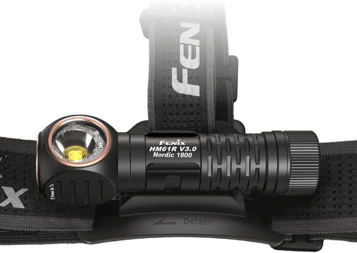 Fenix Fenix Hodelykt Nordic 1800 - Hm61r V2 Sort Fenix