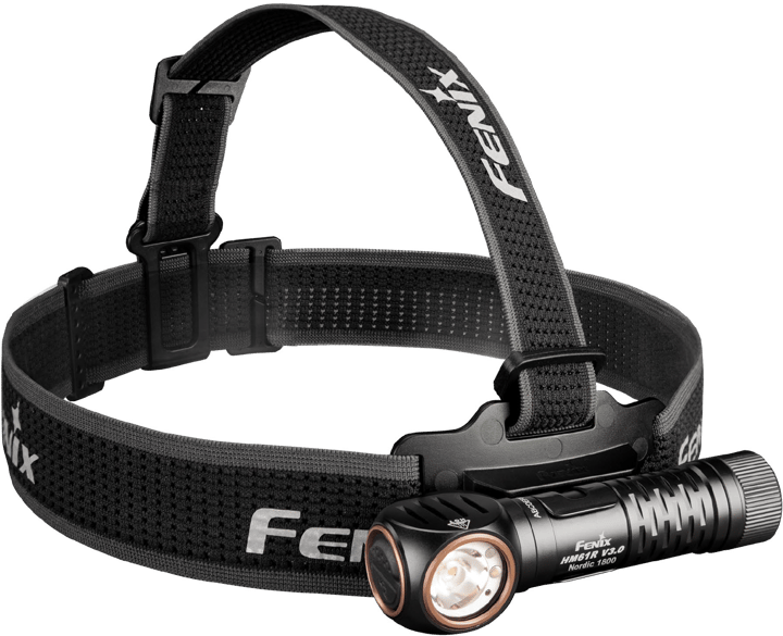 Fenix Fenix Hodelykt Nordic 1800 - Hm61r V2 Sort Fenix