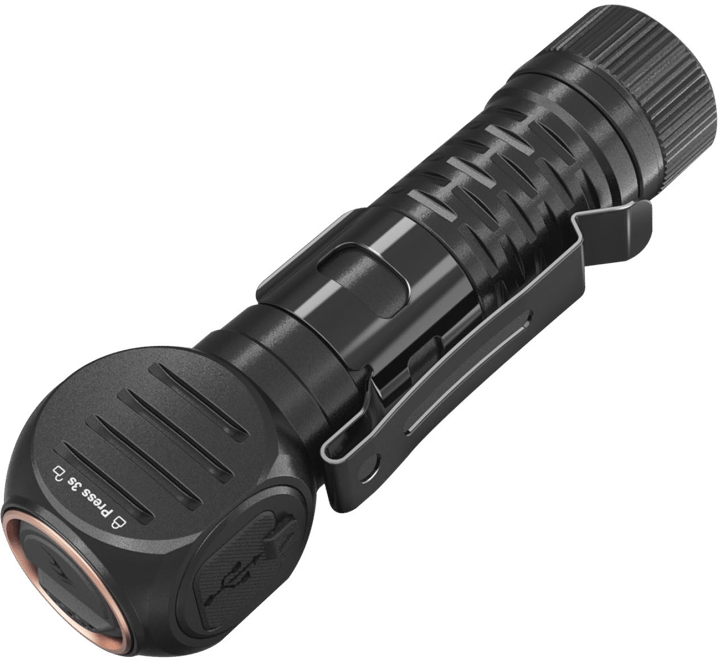 Fenix Fenix Hodelykt Nordic 1800 - Hm61r V2 Sort Fenix