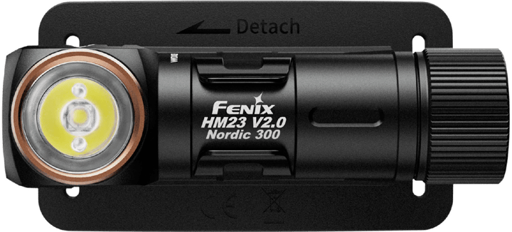 Fenix Fenix Hodelykt Nordic 300 - Hm23 V2 Sort Fenix