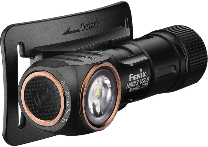 Fenix Fenix Hodelykt Nordic 300 - Hm23 V2 Sort Fenix