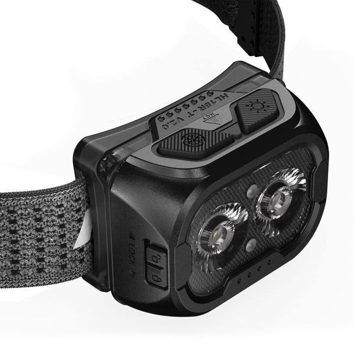 Fenix Fenix Hodelykt Nordic 800 - Hl18r-T V2 Sort Fenix