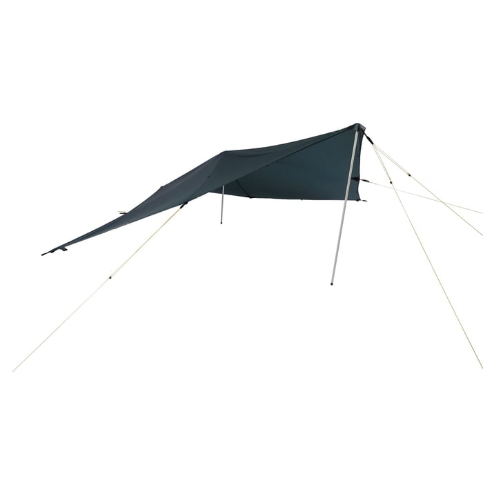 Nordisk Voss 9 SI tarp i silikonbelagd nylon, skogsgrön
