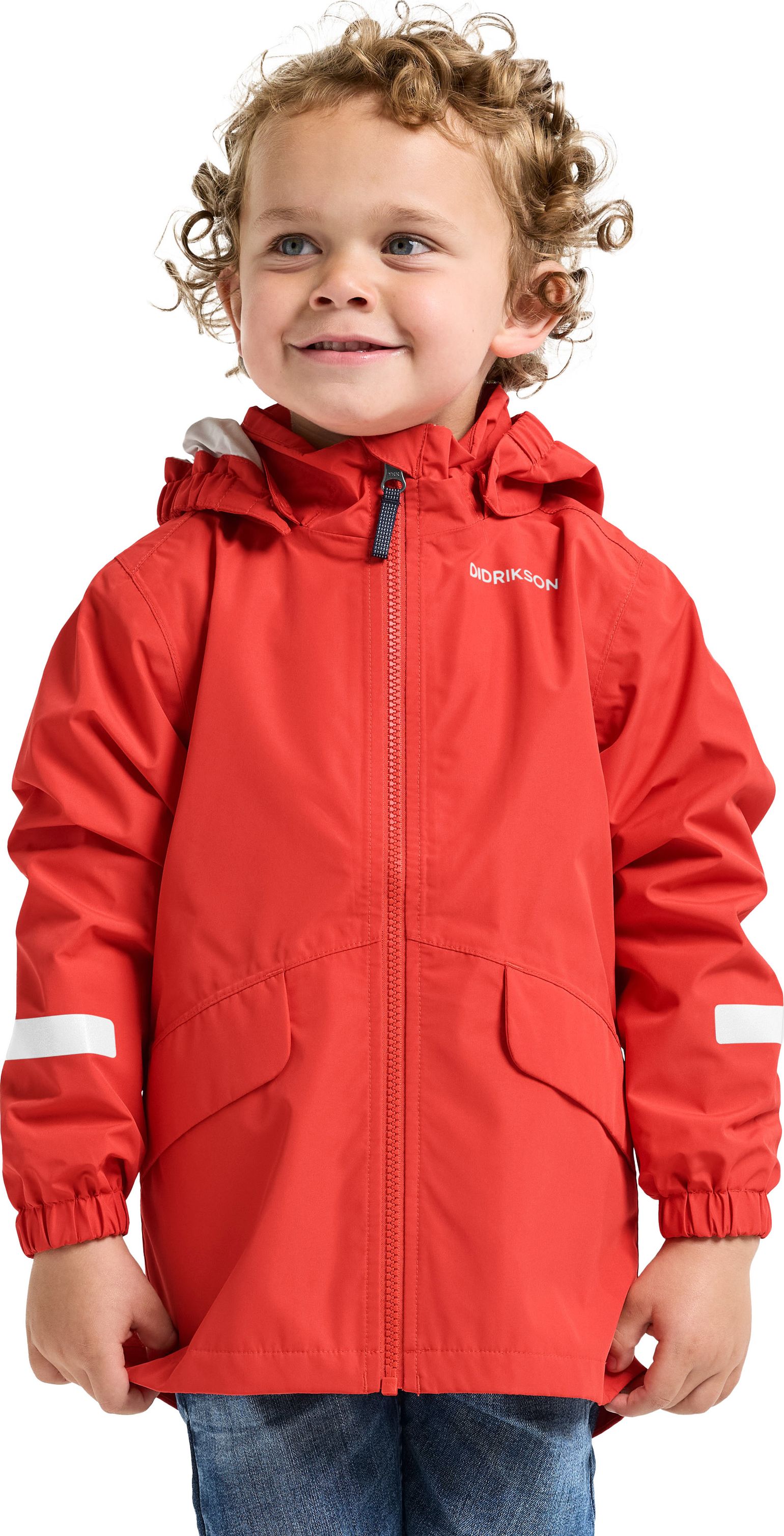 Didriksons Kids' Norma Jacket 3 Paprika