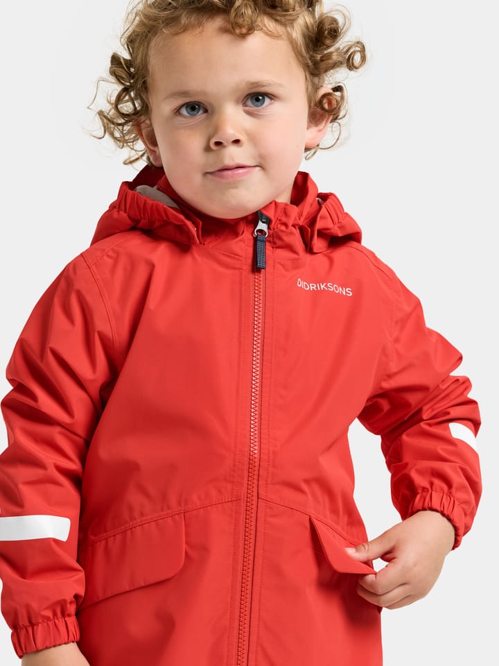 Didriksons Kids' Norma Jacket 3 Paprika Didriksons