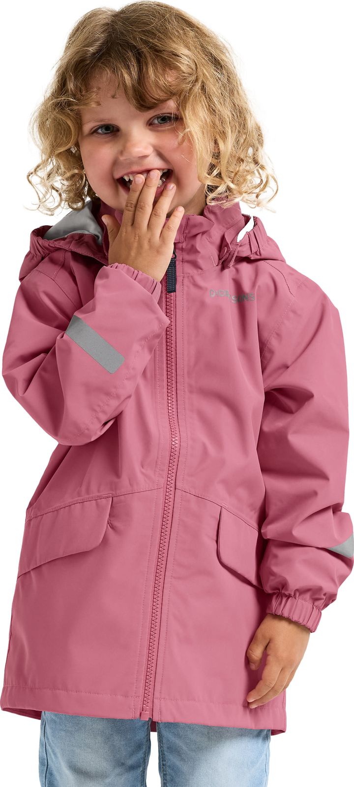Didriksons Kids' Norma Jacket 3 Heather Pink Didriksons