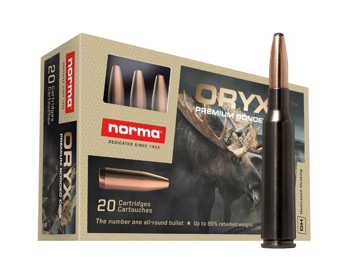 Norma Norma Oryx Silencer™ 6,5x55 10,1g/156gr Norma Norma Norma Oryx Silencer™ 6,5x55 10,1g/156gr Norma