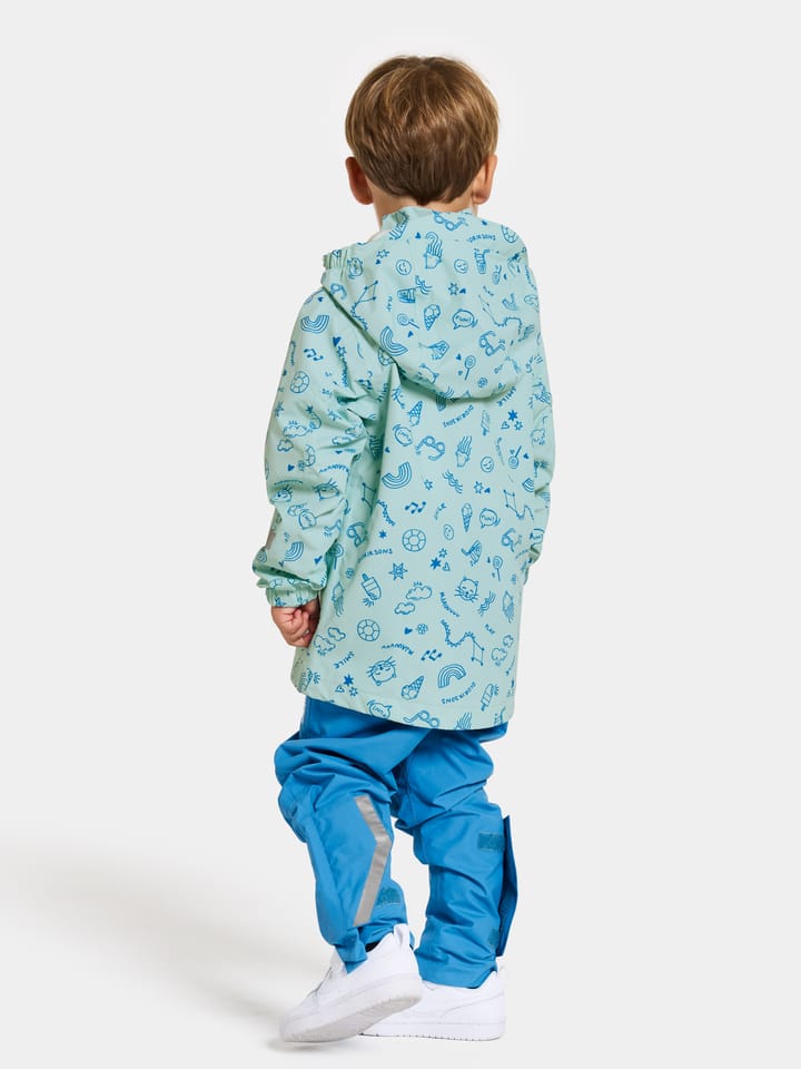 Didriksons Kids' Norma Printed Jacket 3 Doodle Pale Mint Didriksons