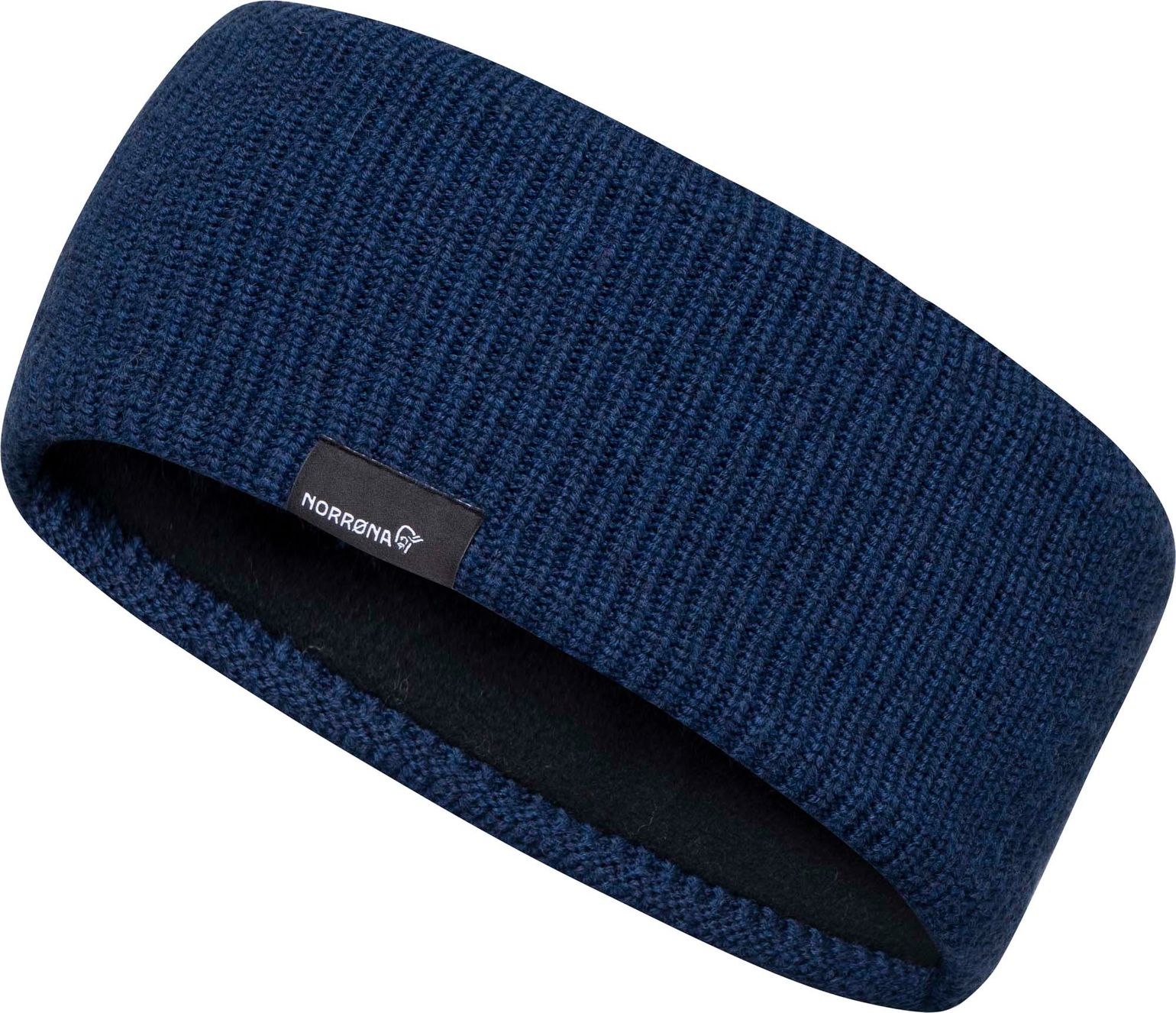 Norrøna /29 Heavy Merinoull Headband Indigo Night Melange