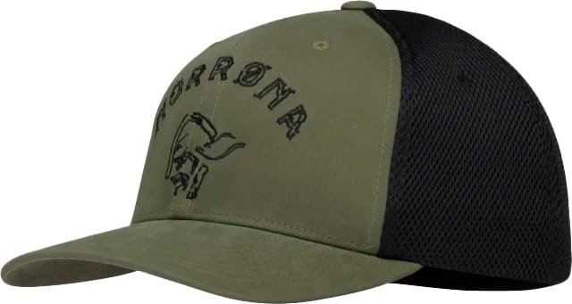 Norrøna /29 Mesh Flexfit Cap Olive Night/Caviar Norrøna