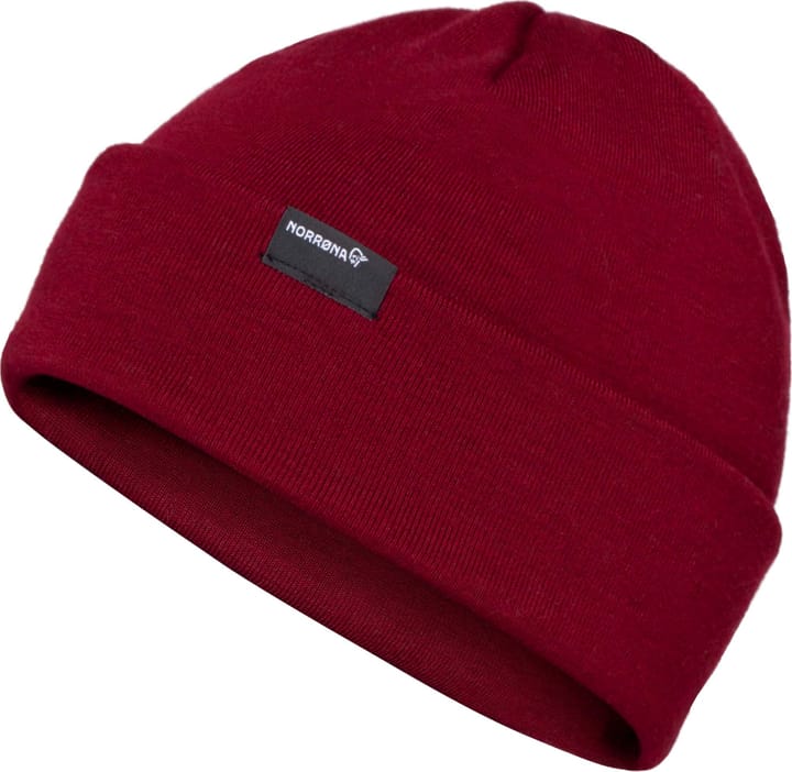 Norrøna Unisex /29 Mid Merinoull Beanie Rhubarb Melange Norrøna