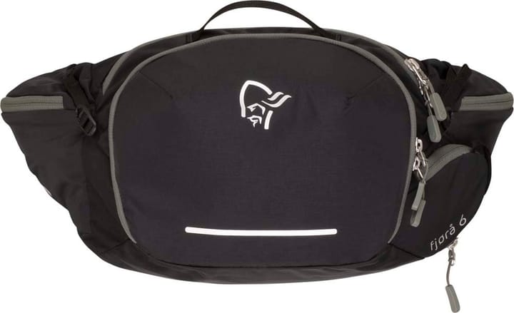 Fjørå Econyl195 6L Hip Pack Caviar Norrøna