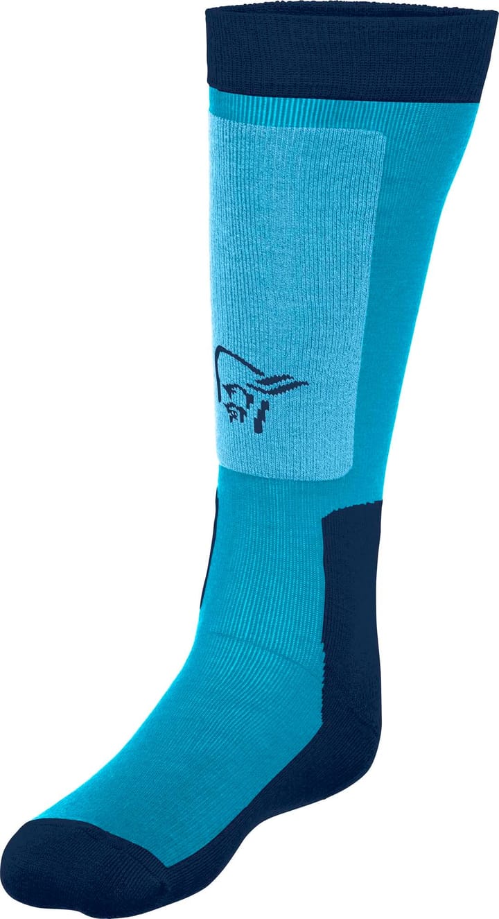 Norrøna Lofoten Mid Weight Merino Socks Hawaiian Surf/Indigo Night Norrøna