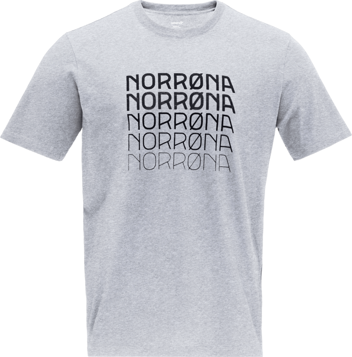 Men's /29 Cotton Bolder T-Shirt Grey Melange Norrøna